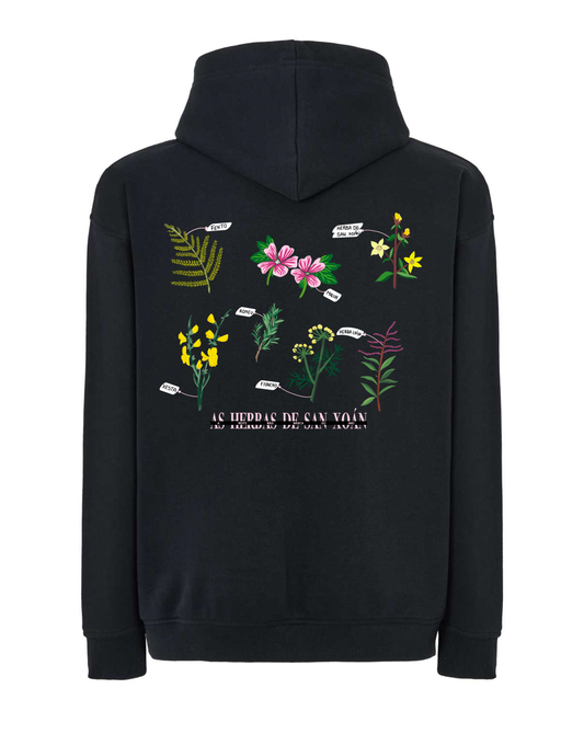 SUDADERA OVERSIZE NEGRA MORRIÑA 03