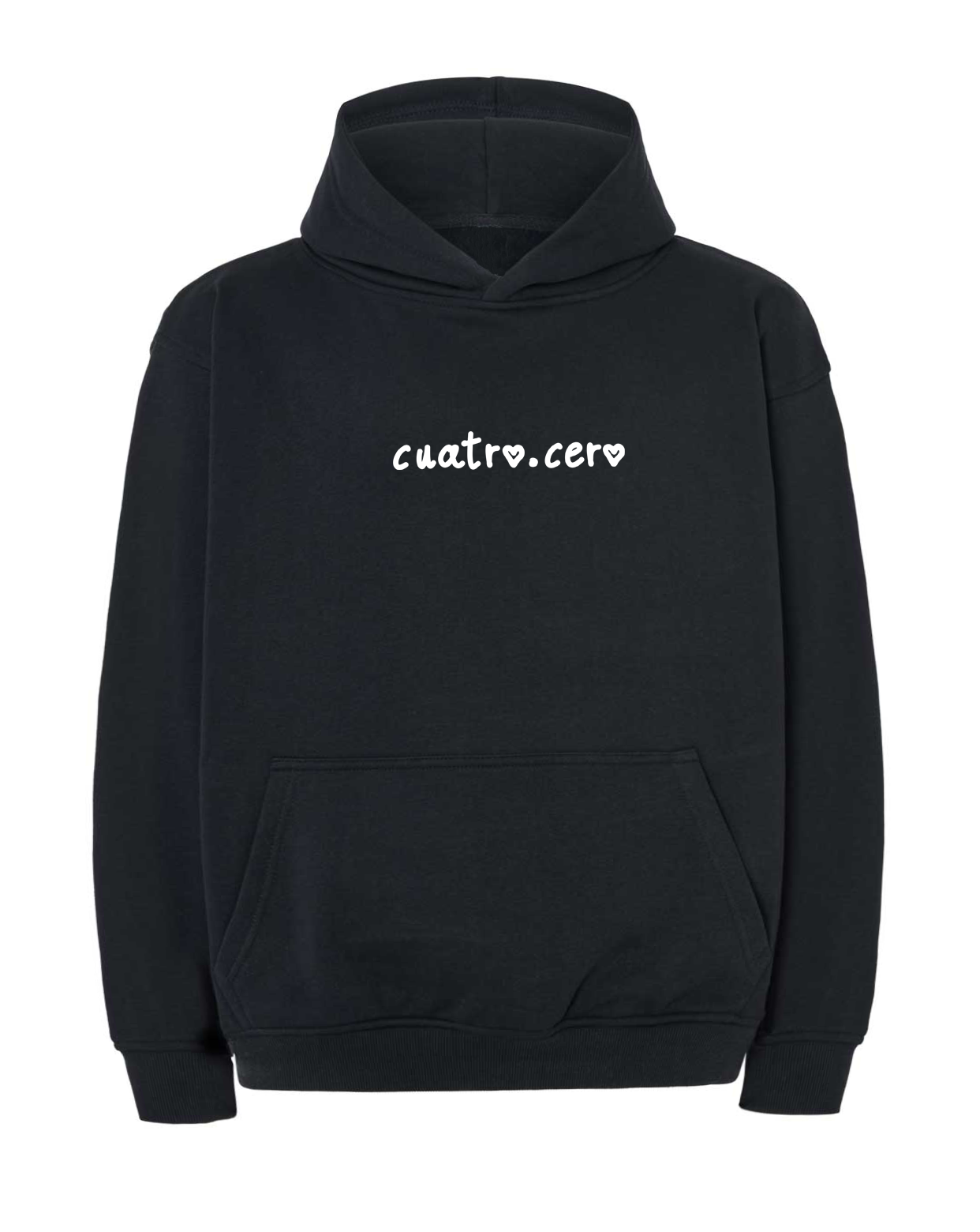 Sudadera oversize negro